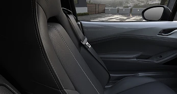 New perforated leather seats